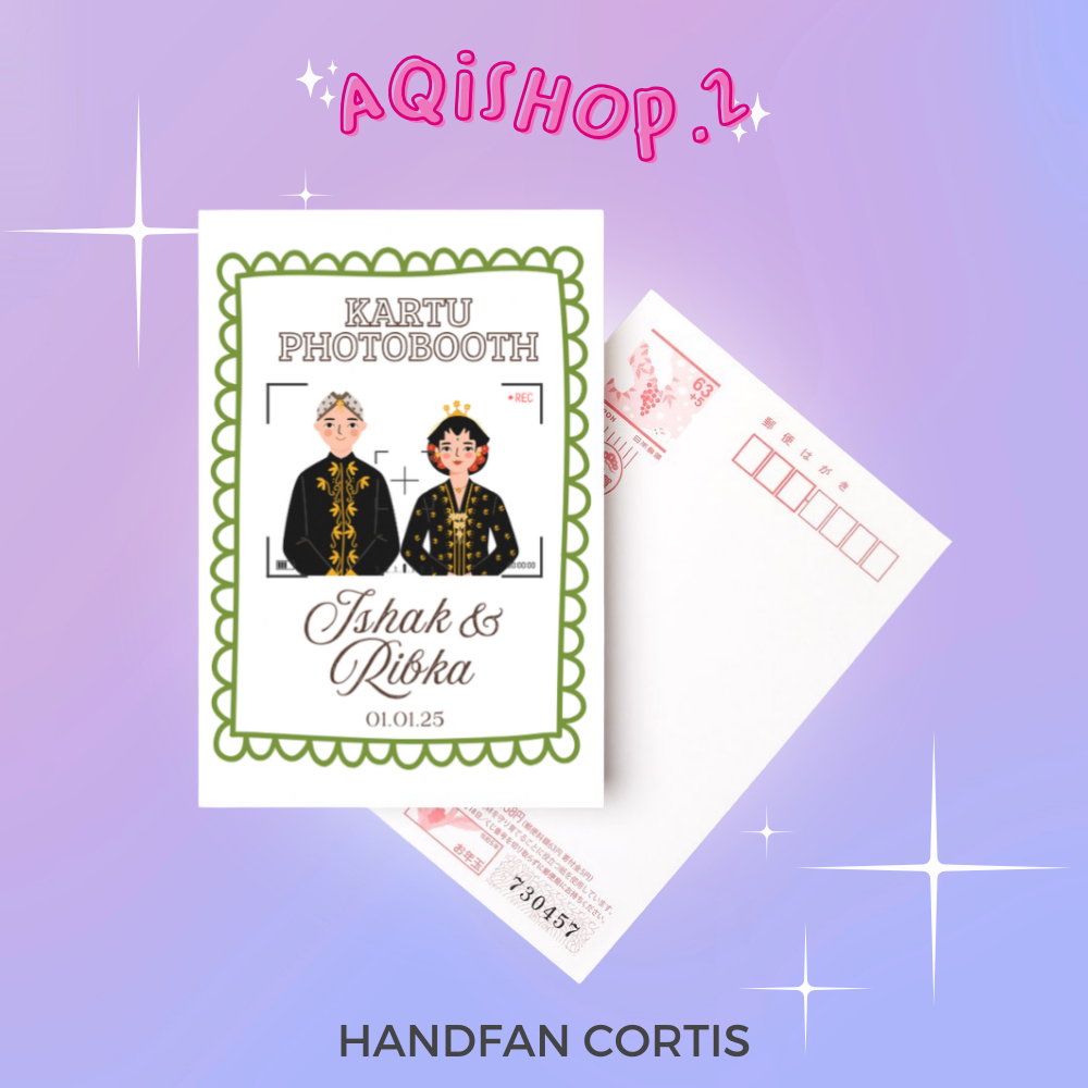 KUPON PENGAMBILAN SOUVENIR/KUPON SUVENIR/KUPON UNTUK NIKAH/KUPON PHOTOBOOTH