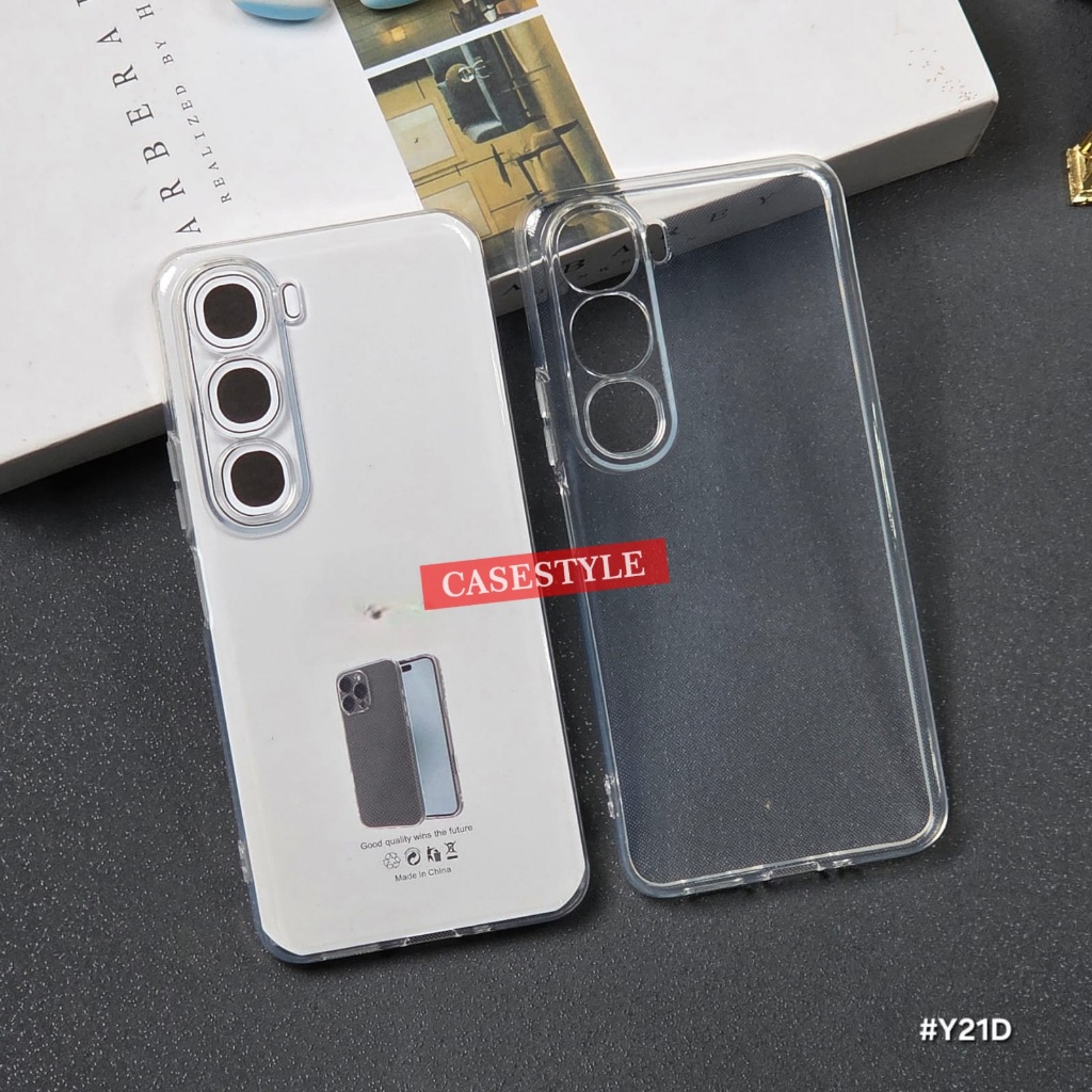 Case Vivo Y21D Vivo Y81 Case Clear HD 2.0MM Transparan bening Softcase Vivo Y21D Vivo Y81