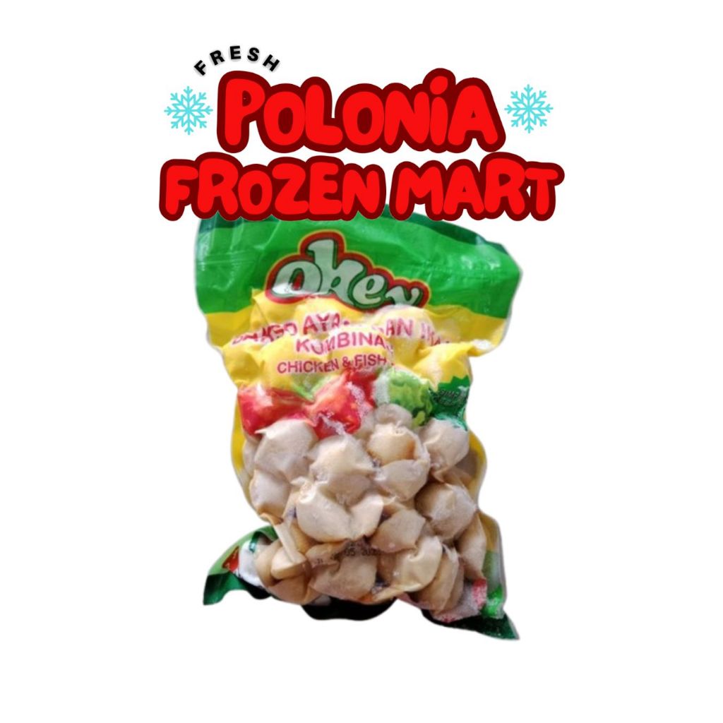 Okey BAKSO kombinasi AYAM MIX IKAN 500GR - polonia frozen mart