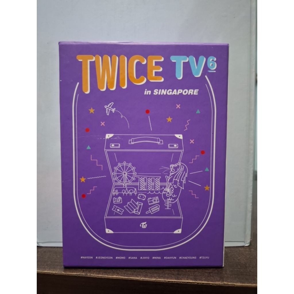 DVD TWICE TV 6: Singapore - Unsealed