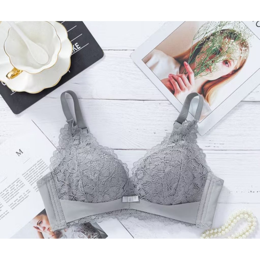 Bra Wanita Tanpa Kawat Hanqiaogui Ukuran 42/95