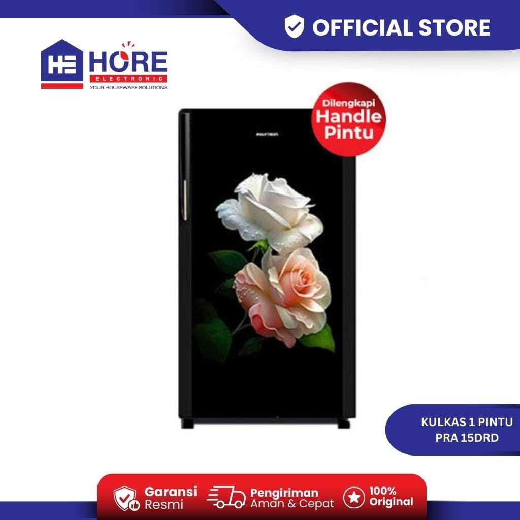 LEMARI ES POLYTRON 1 PINTU PRA 15DRD / POLYTRON LEMARI ES 1 PINTU PRA 15 DRD [134 LITER]