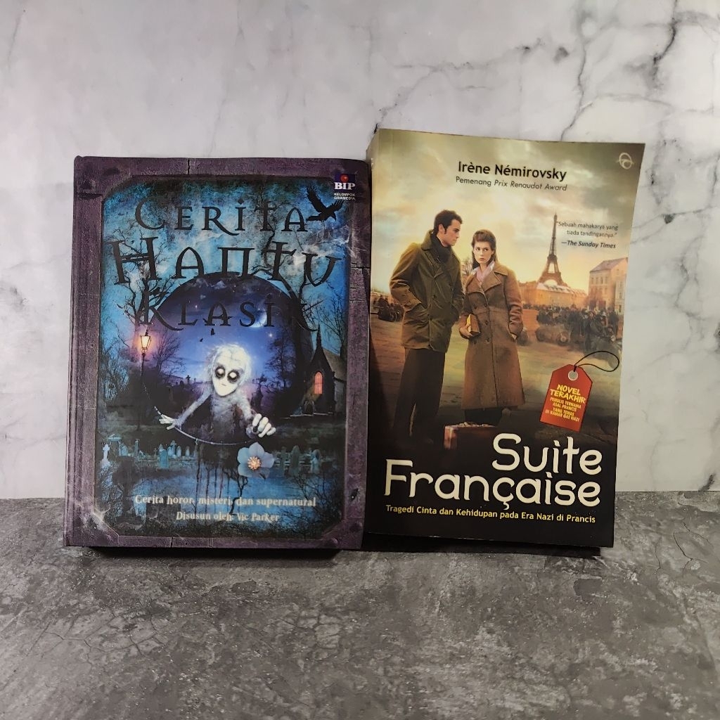 Buku Cerita Hantu Klasik, Suite Francaise, BIP, Qanita, Vic Parker, Irene Memirovsky