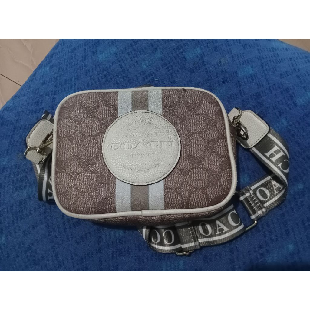 camera bag coach preloved