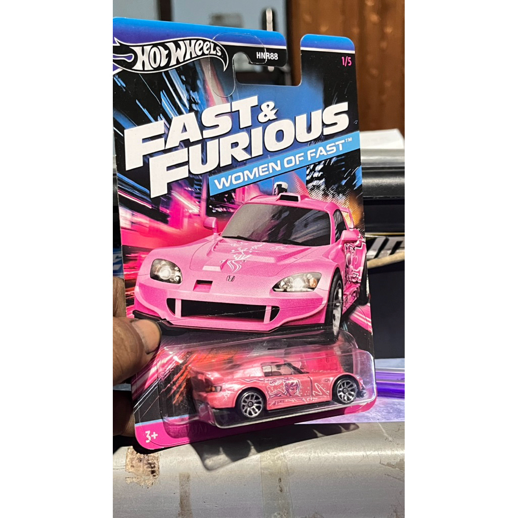 HOT WHEELS SUKI PINK HONDA S2000