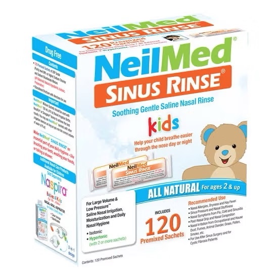 Neilmed Sinus Rinse Kids - 120 Premixed Sachet ORIGINAL MALAYSIA
