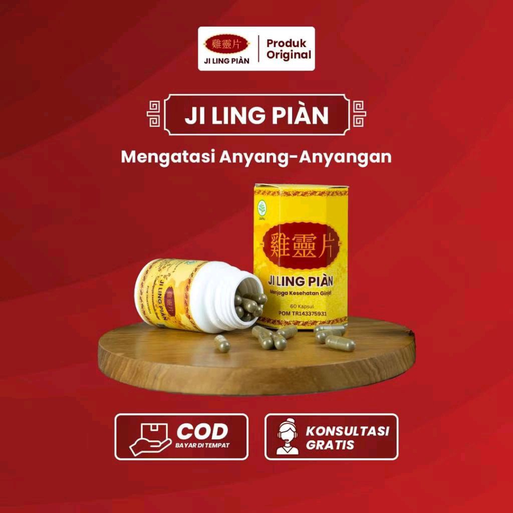 Ji Ling Pian Asli Original Herbal Bpom