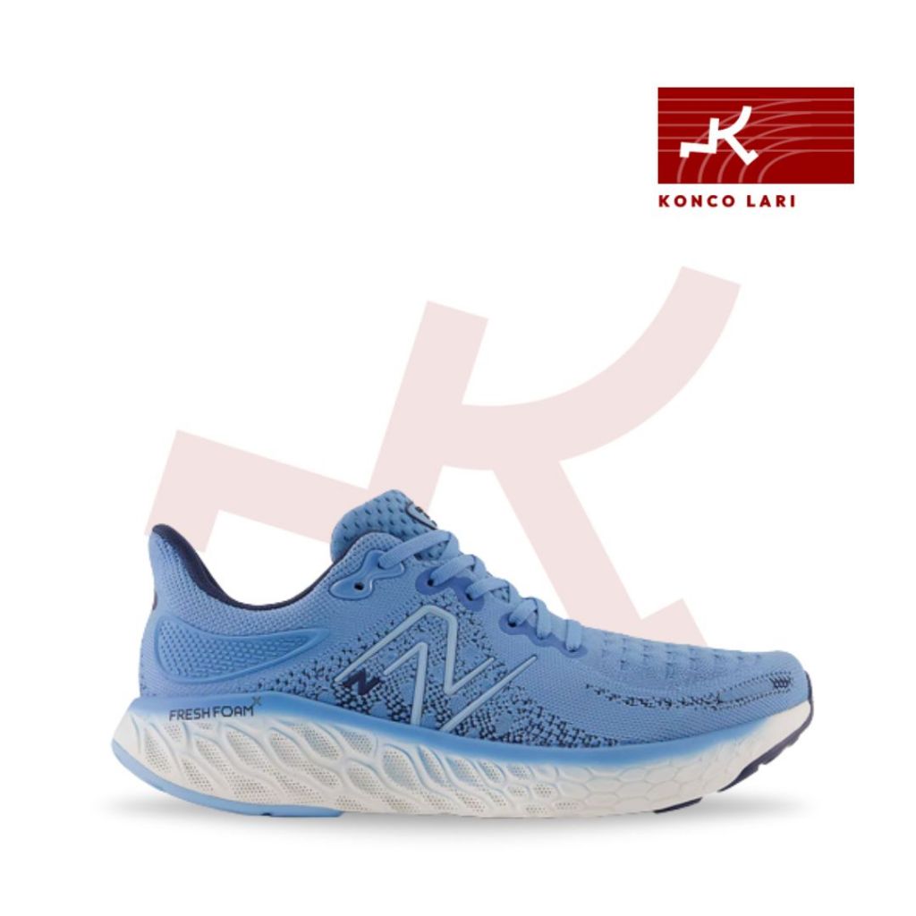 Sepatu Running NB 1080 v12 Men Blue Original