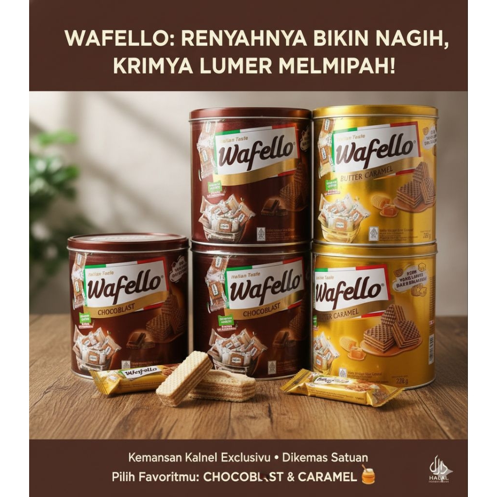 wafello wafer kaleng