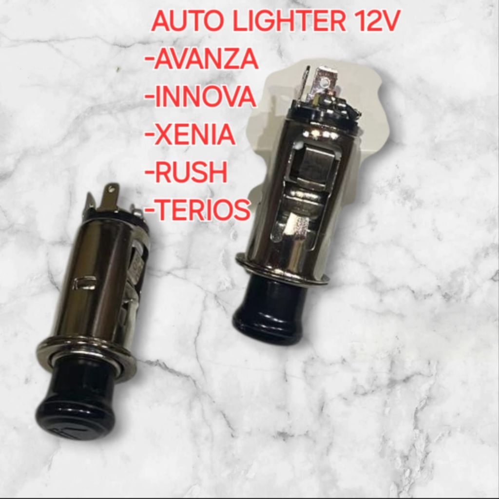 AUTO LIGHTER KOREK API COLOKAN KOREK API 12V MOBIL AVANZA,INNOVA,XENIA,RUSH,TERIOS, ORIGINAL 1PCS