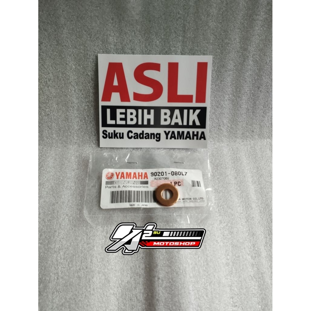 Ring / gasket tembaga baut tusuk sate Scorpio Original Japan