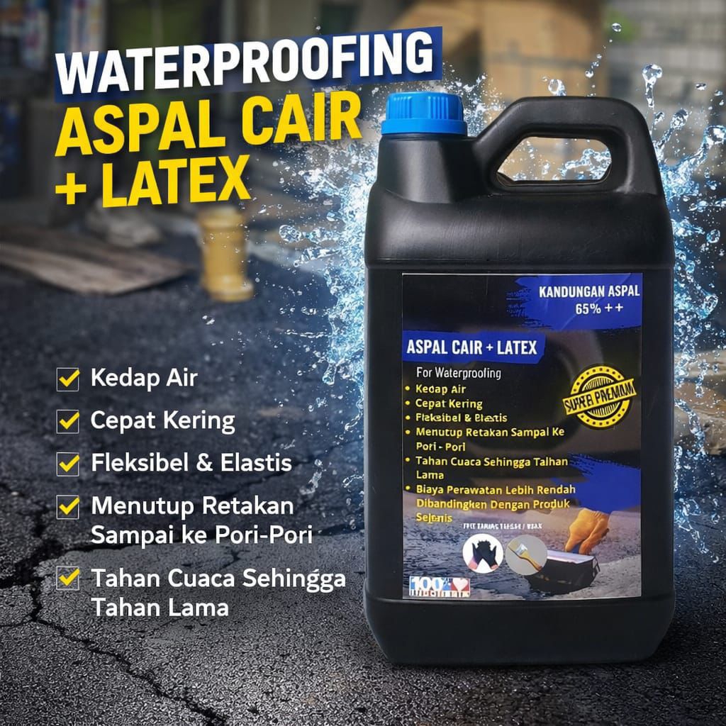 ASPAL CAIR WATERPROOFING SUPER LATEX