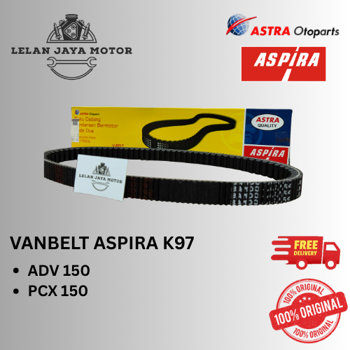 VBELT ADV PCX 150 (K97) ASPIRA VanBelt ADV 150 PCX 150 Original ASPIRA
