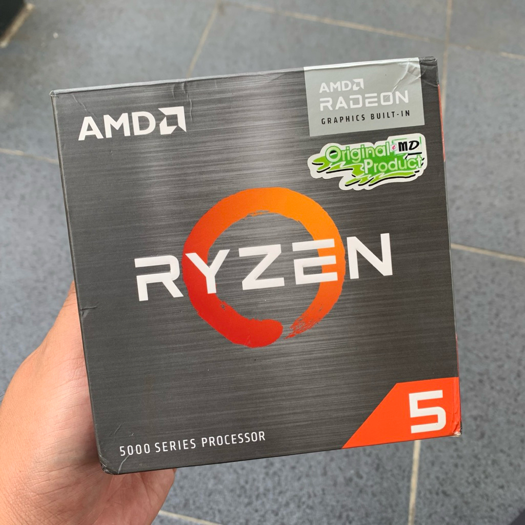 Processor Amd Ryzen 5 5600G Fullset Box Garansi Panjang