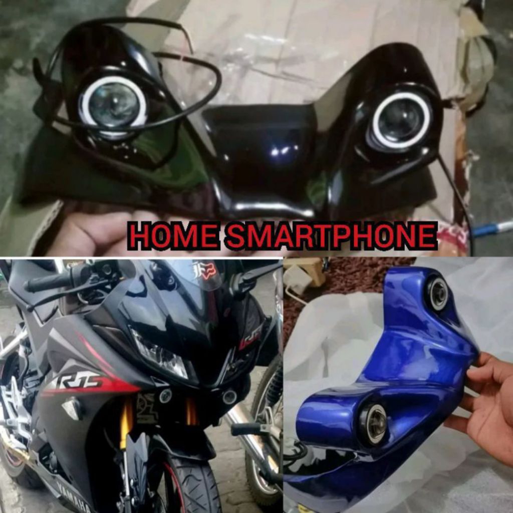 Winglet Yamaha R15 v3 vva Model R1 lampu Projie