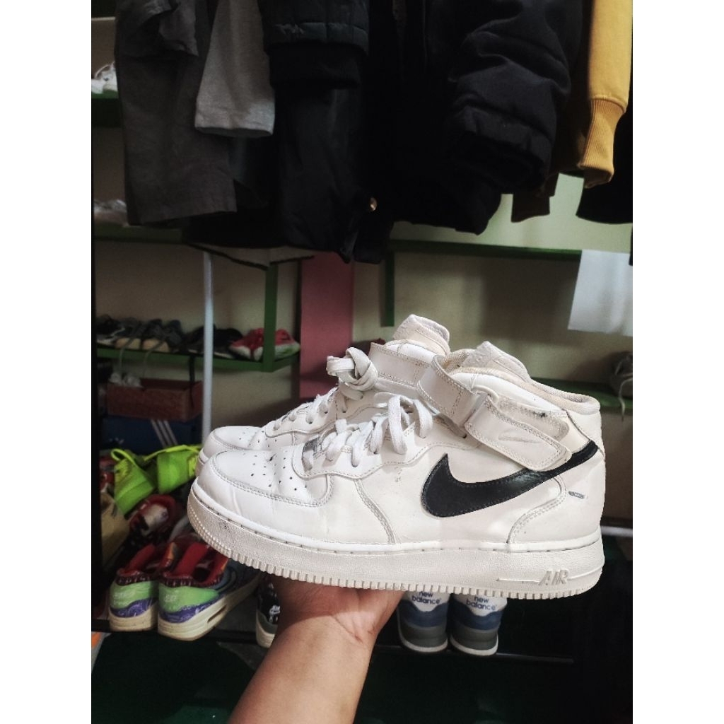 gg Nike AF1 centang hitam