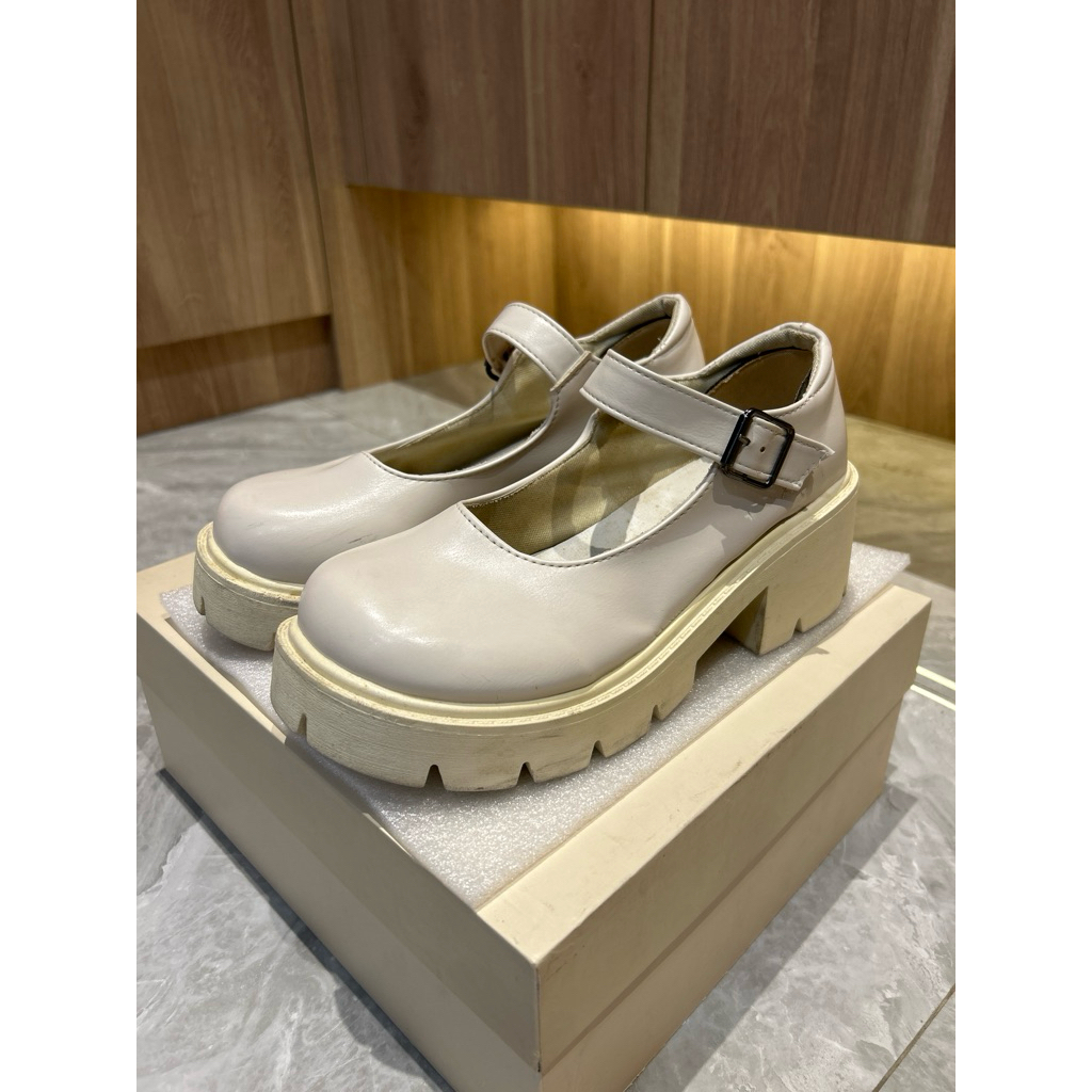 Loafers Posu Sepatu Heels Preloved Seken Bekas