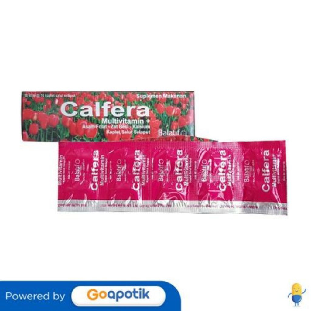 Calfera tab / strip @10 tablet - Multivitamin