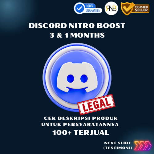 DC NITRO PRO 3 BULAN + 2 BOOST