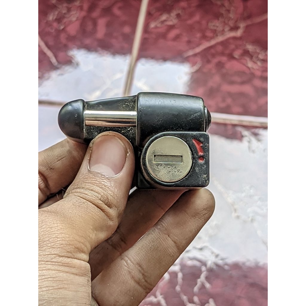 Kunci Helm Honda GL Max Neotech | Original Copotan | Kondisi Bagus