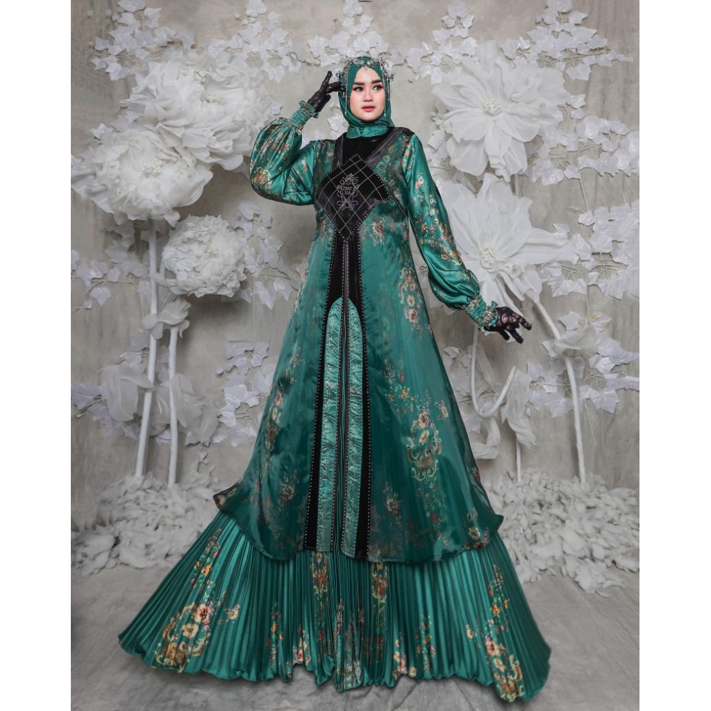 YASMEEN SERIES | DWINA SYARI | GAMIS SILK BELUDRU