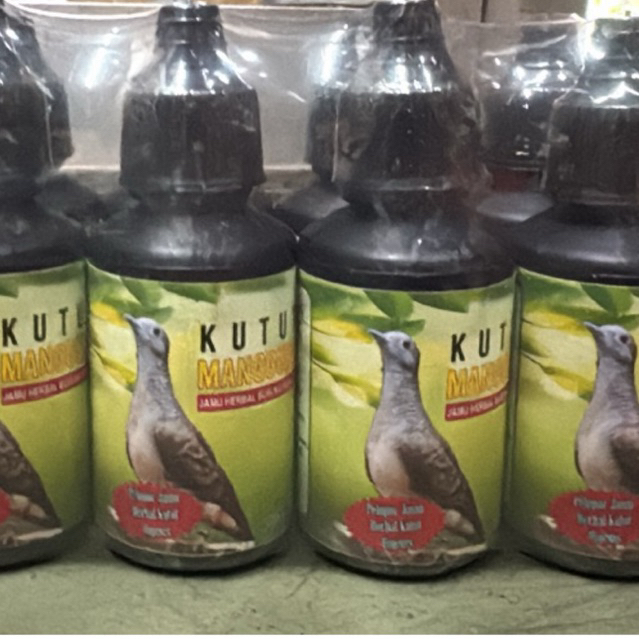 1 botol kutut mangung 100 pil jamu perkutut gacor super kung by larasati super n