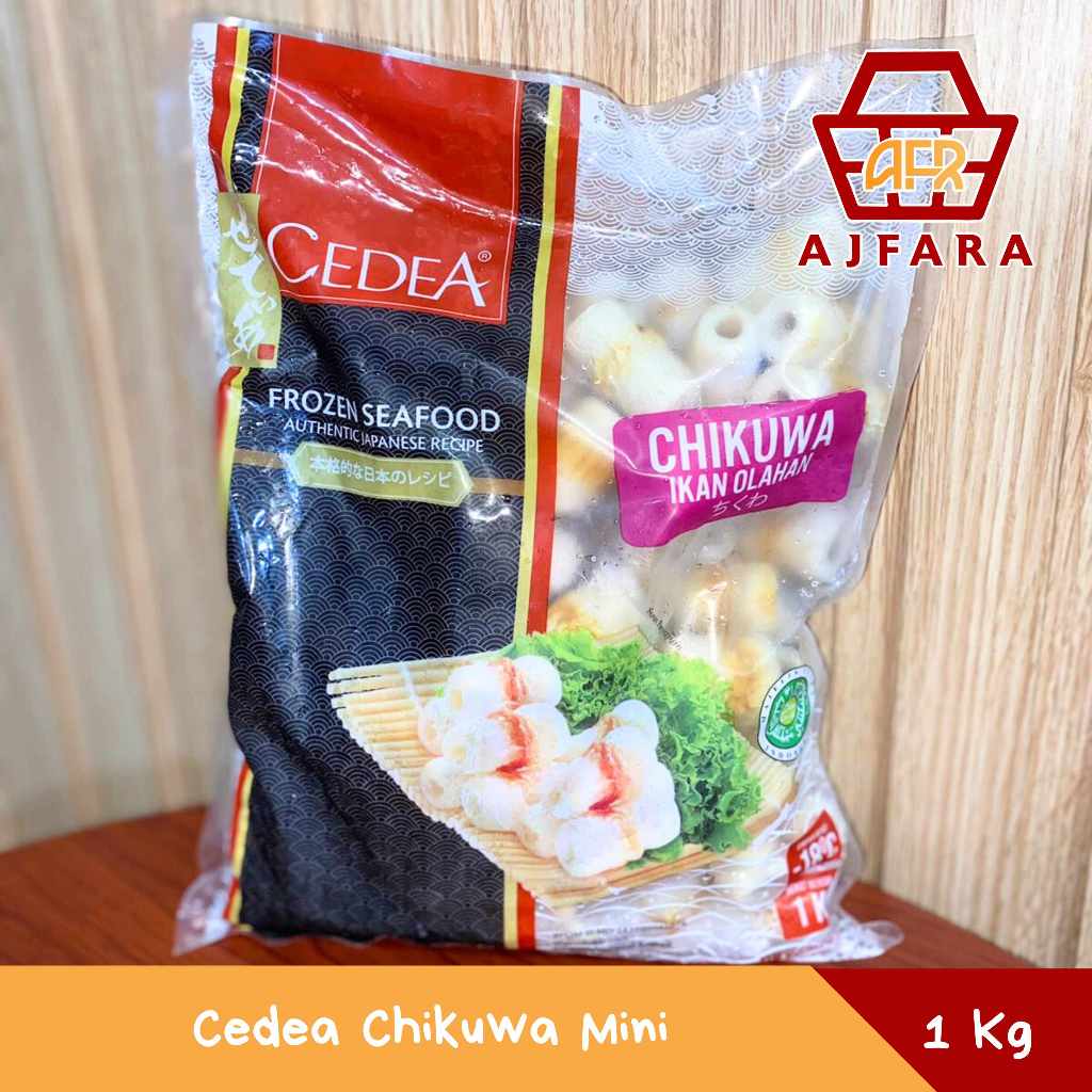 Cedea Chikuwa Mini 1 Kg Frozen Food Seafood