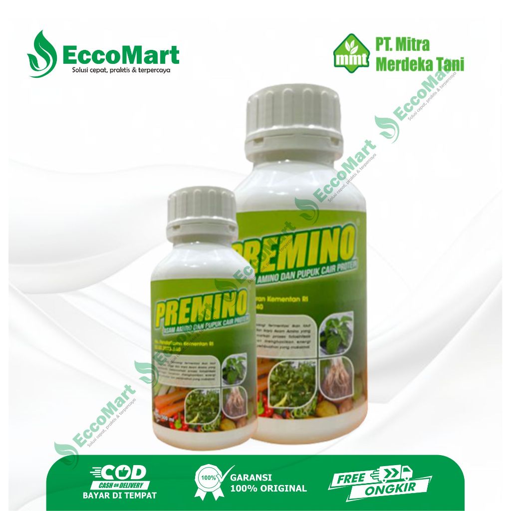 Pupuk Asam Amino PREMINO 500ml Aminosan Cair Nutrisi Mitra Merdeka Tani