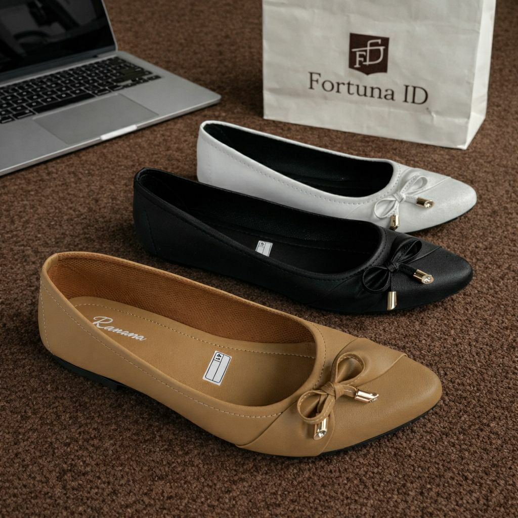 flatshoes wanita/sepatu wanita big size 41 42 43 44 45 V070