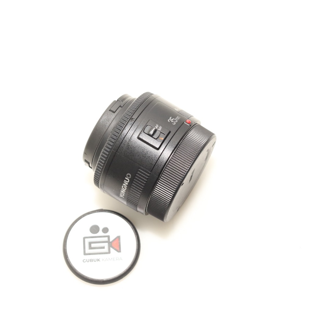[GUBUK KAMERA] READY STOCK| LENSA YN 35MM F2 FOR CANON (SECOND) NORMAL MULUS MURAH
