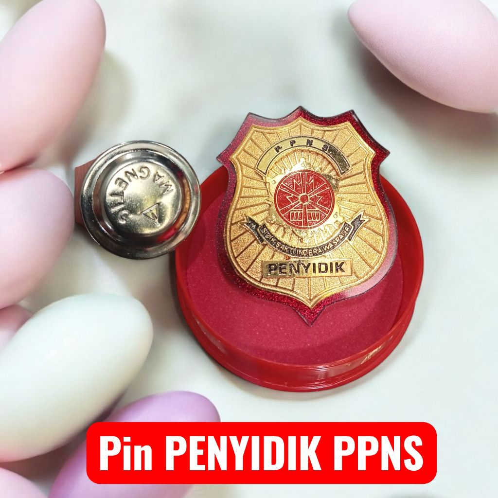 PIN LENCANA PENYIDIK PPNS mangnet