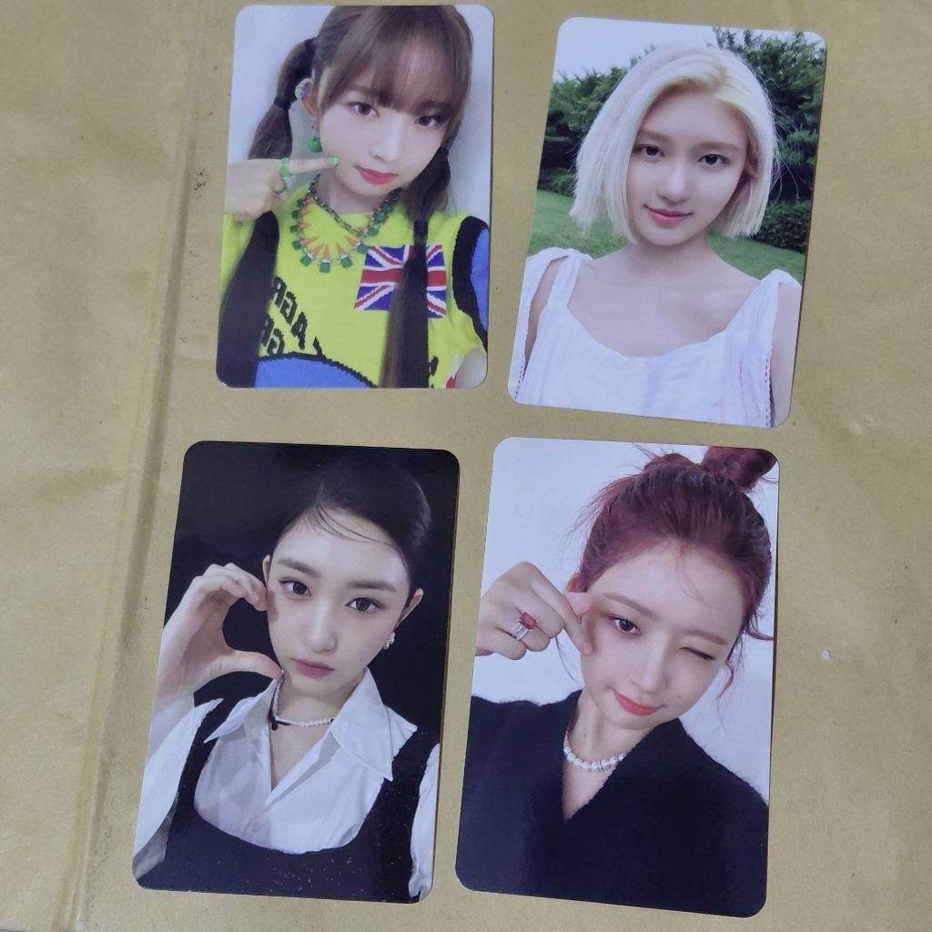Photocard OFFICIAL Ive Rei, Gaeul, Leeseo