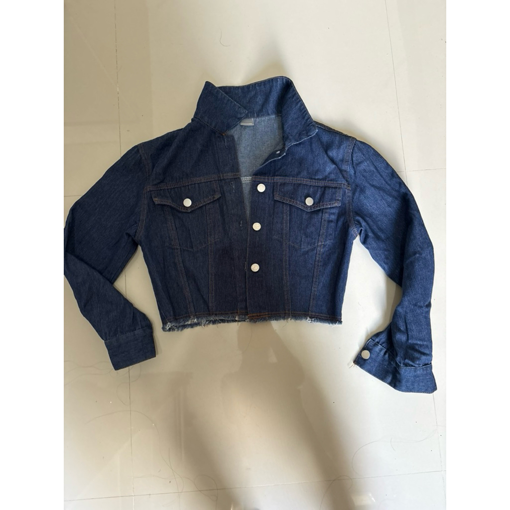this is April denim jacket