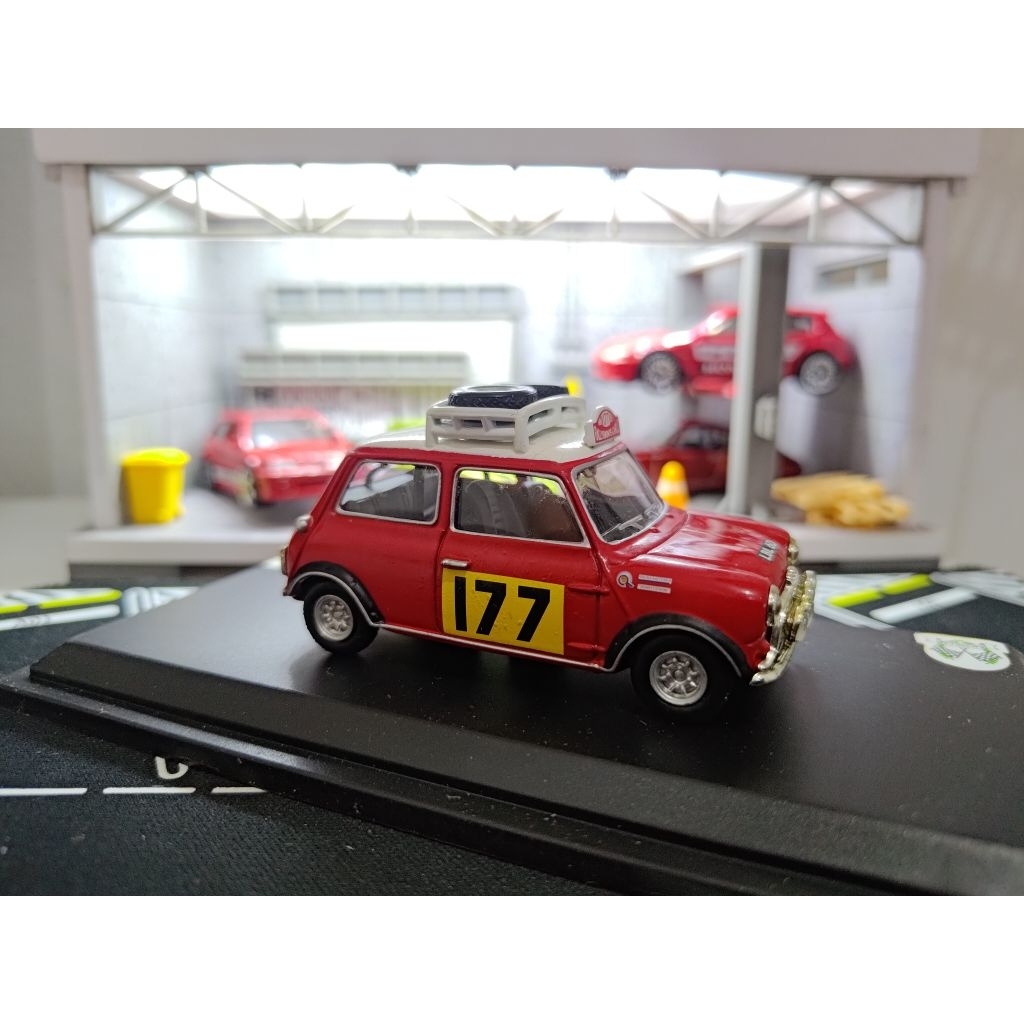 Diecast Mini Cooper S Rally Monte Carlo 1:43