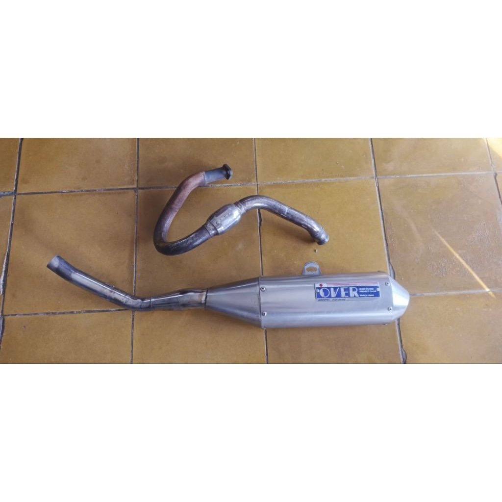 knalpot over wr 155r original