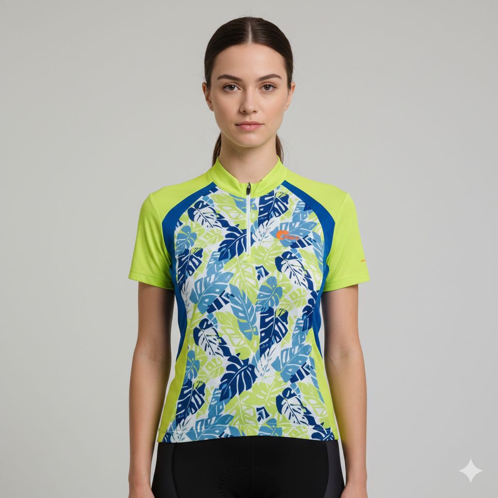 Kaos Kersey Outdoor Dry Wanita NEPA 90 Shirt Green Melon Original Second Preloved