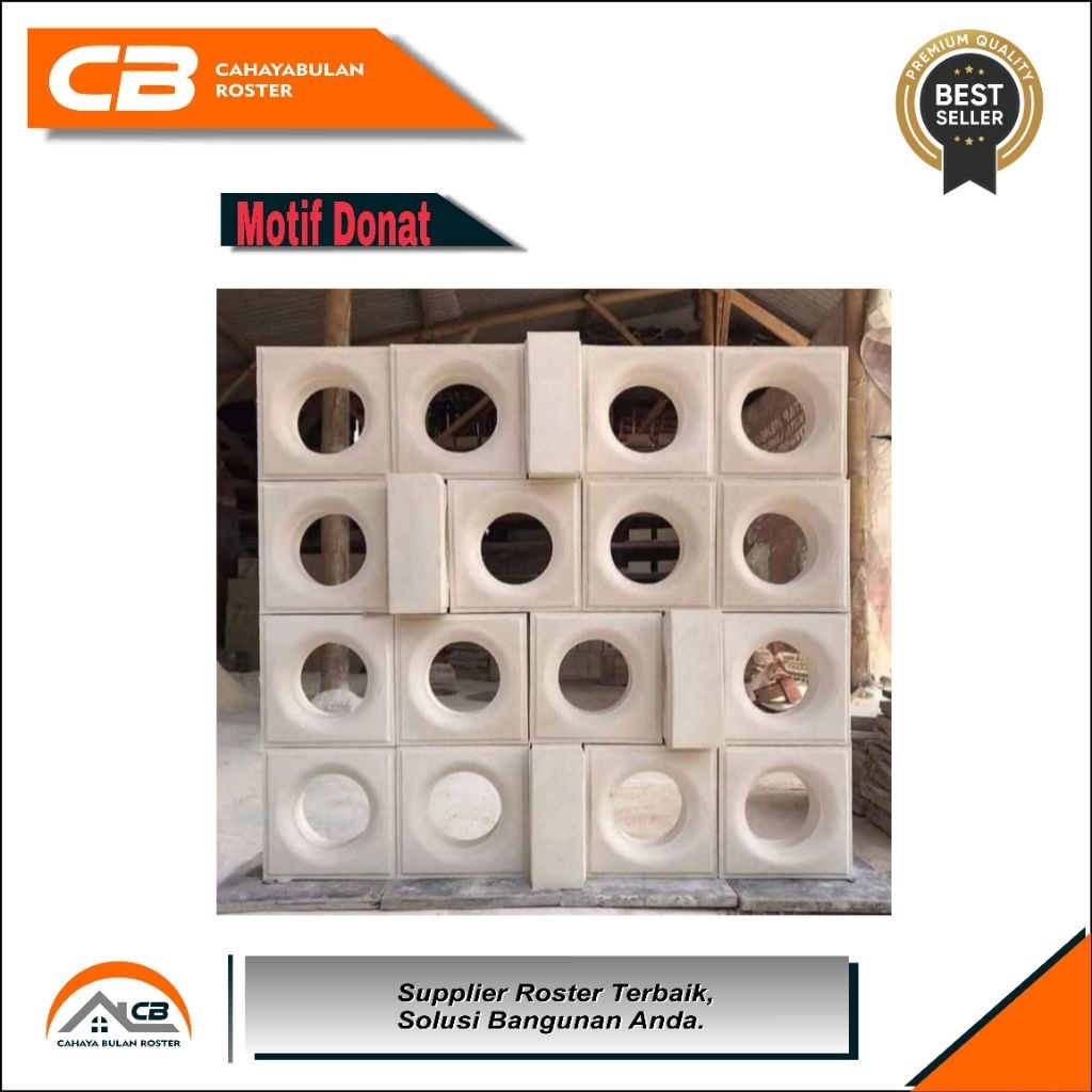Roater Beton Motif Donat