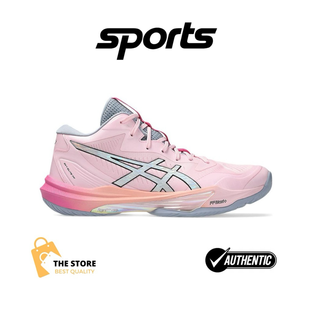 Sepatu Volly Asics Sky Elite FF MT 3 Futurity Cotton Candy Pure Silver