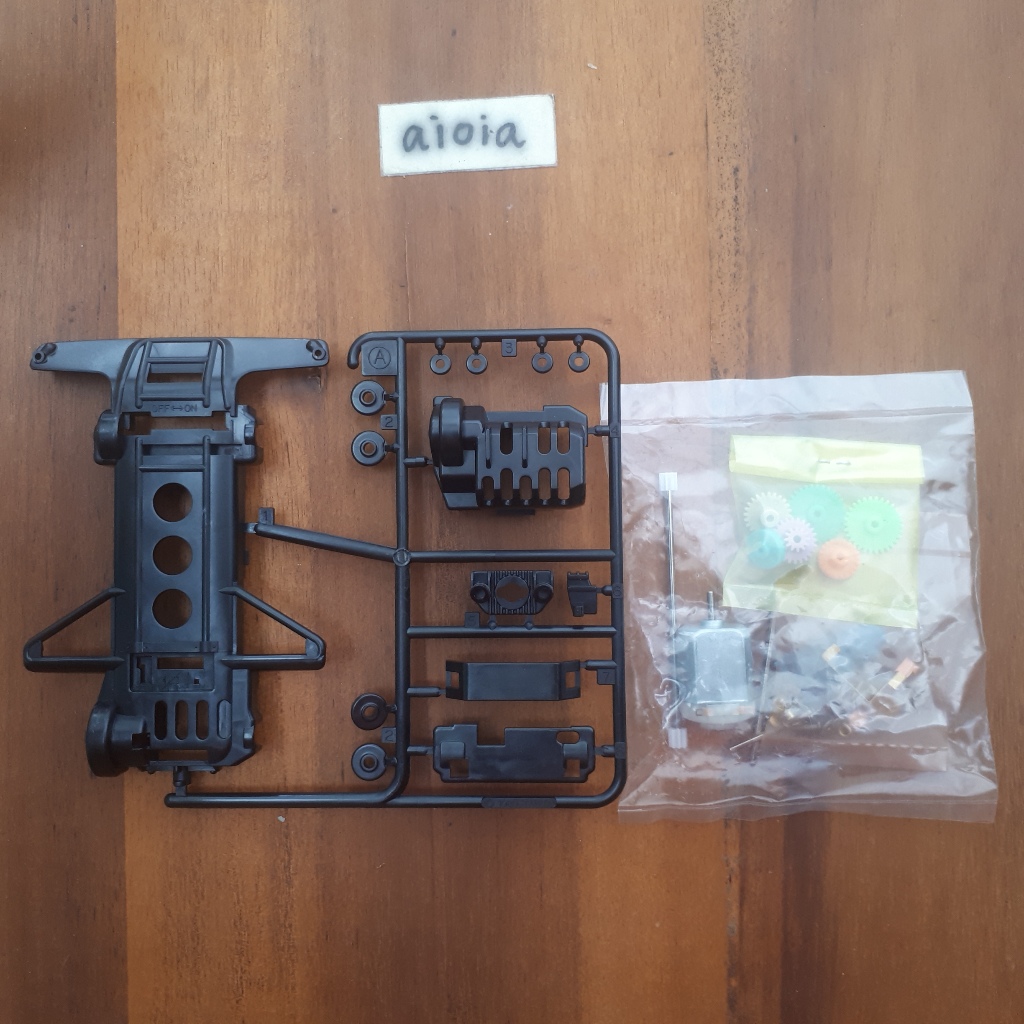 TAMIYA Chassis Type 3 PC ABS + Gearbox + Gearset