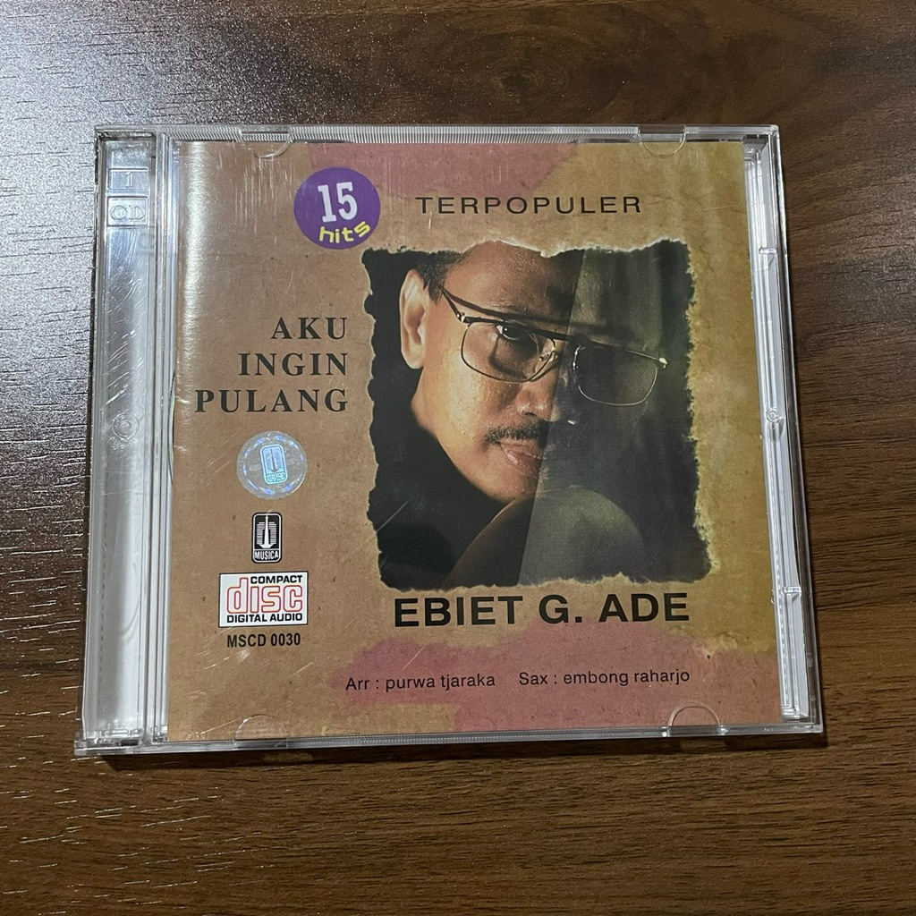 CD - Ebiet G. Ade - Aku ingin pulang