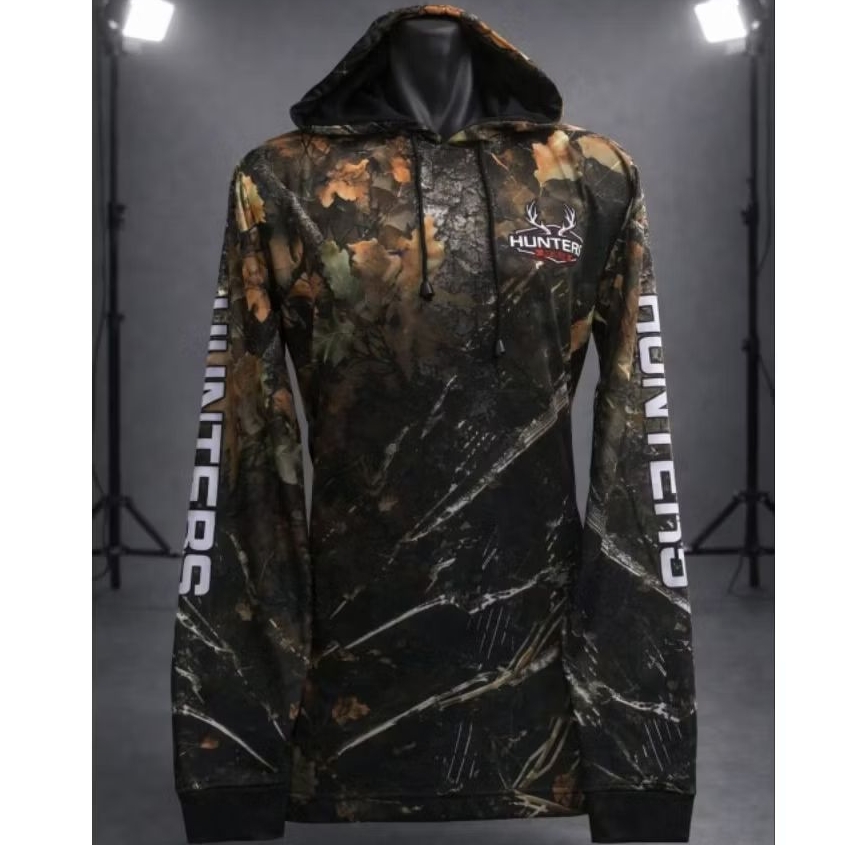 Jersey kaos hunting berburu | jersey kupluk hunting berburu | lengan panjang