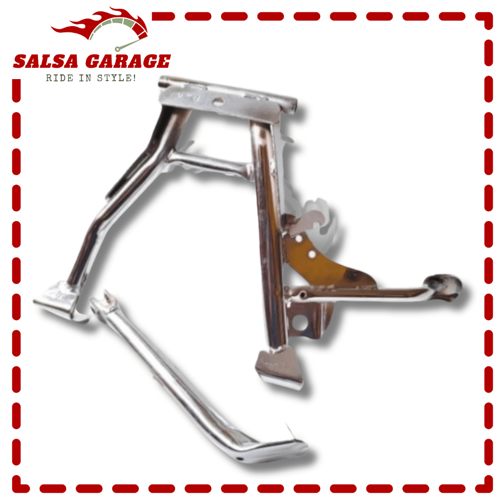 Standar Jagang Jagrak Tengah Set Samping Beat Karbu Chrome salsagarage