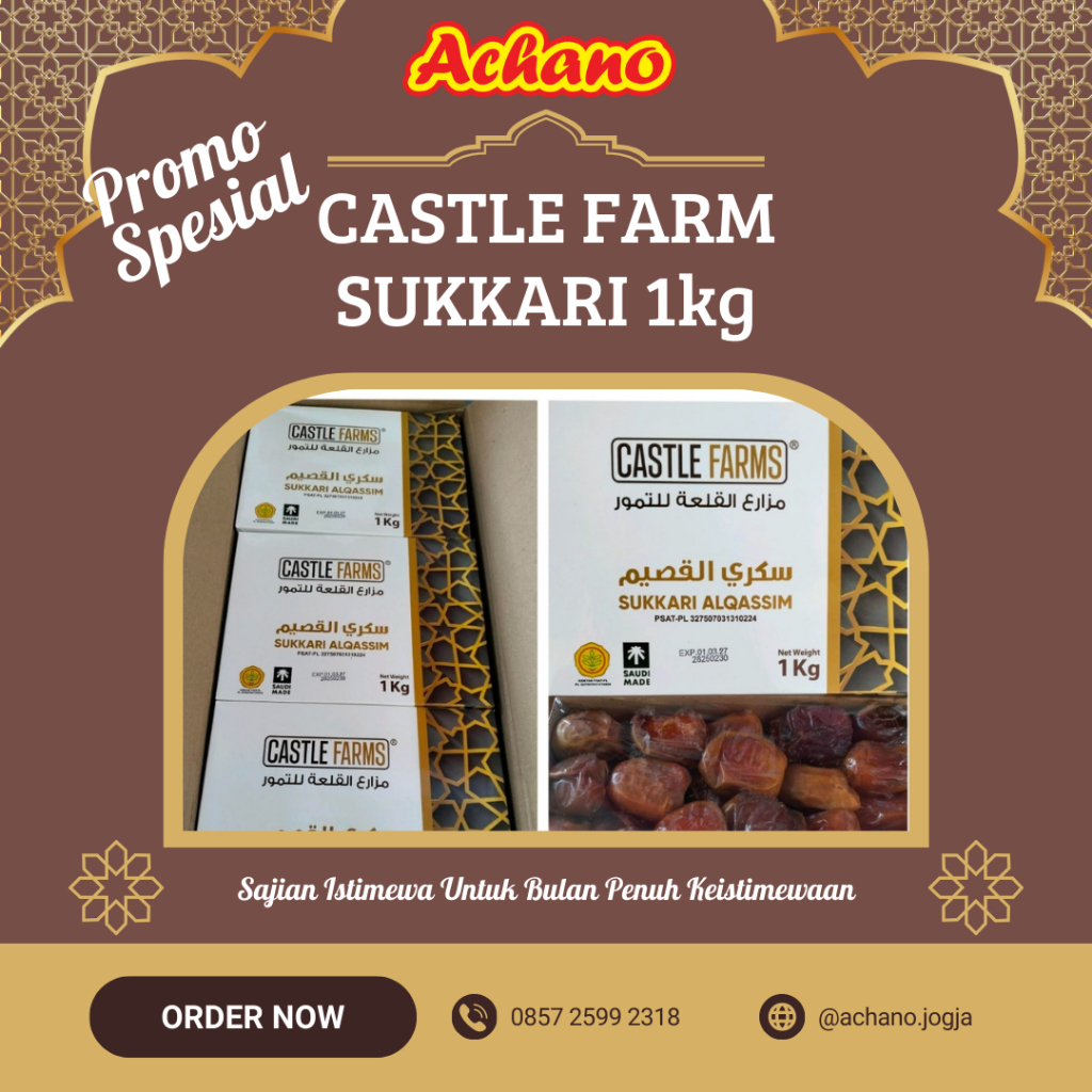Kurma Sukary Premium Castle Farms