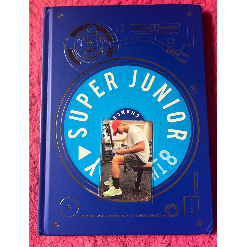 Super Junior Play Album One More Chance OMC version Donghae PC Photocard Shindong CD