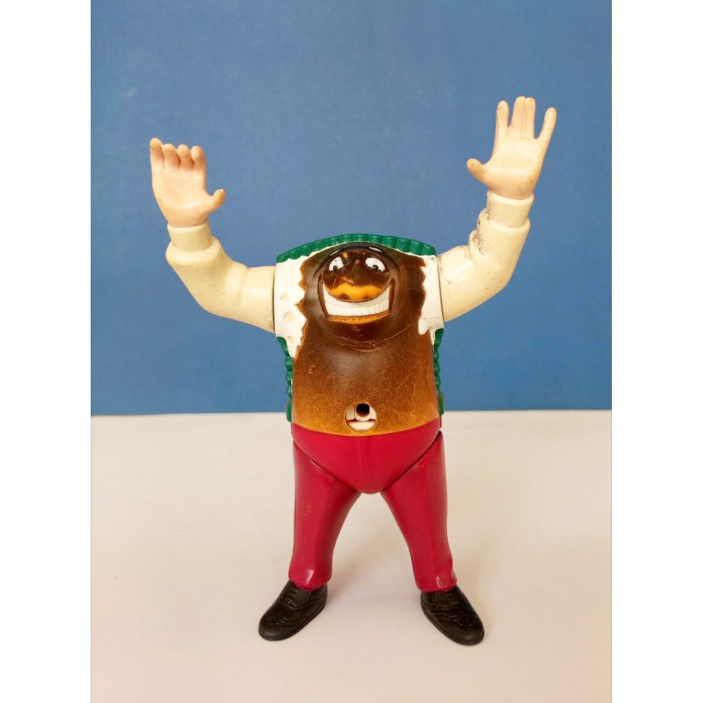 Vintage figure dari kartun jadul the tick, karakter Dynamole Bandai 1994