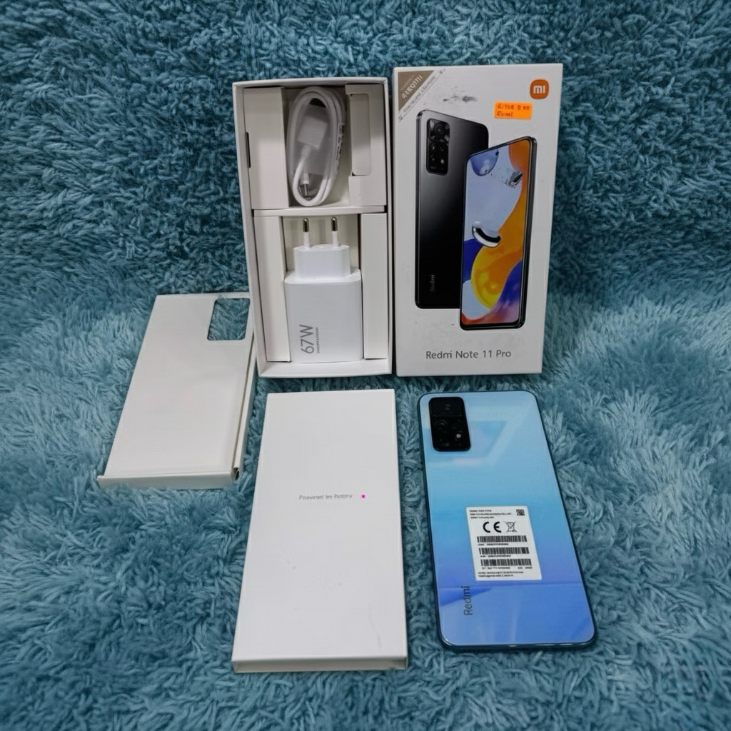 Xiaomi Redmi Note 11 Pro 6/128Gb | 8/128Gb Second Original Ex Garansi Resmi Murah Kualitas Terbaik /