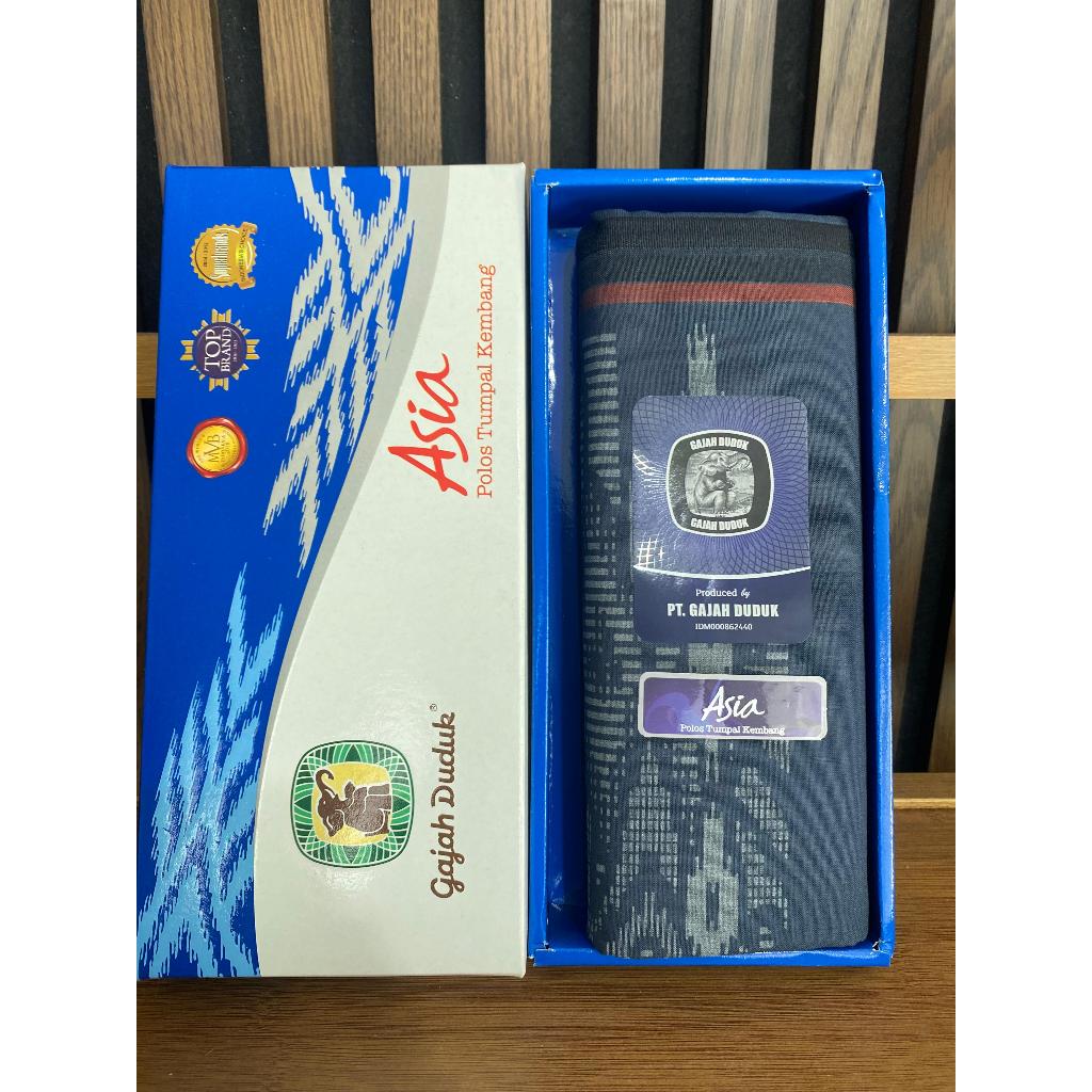 Sarung gajah duduk asia Polos Tumpal kembang katun motif Berkualitas