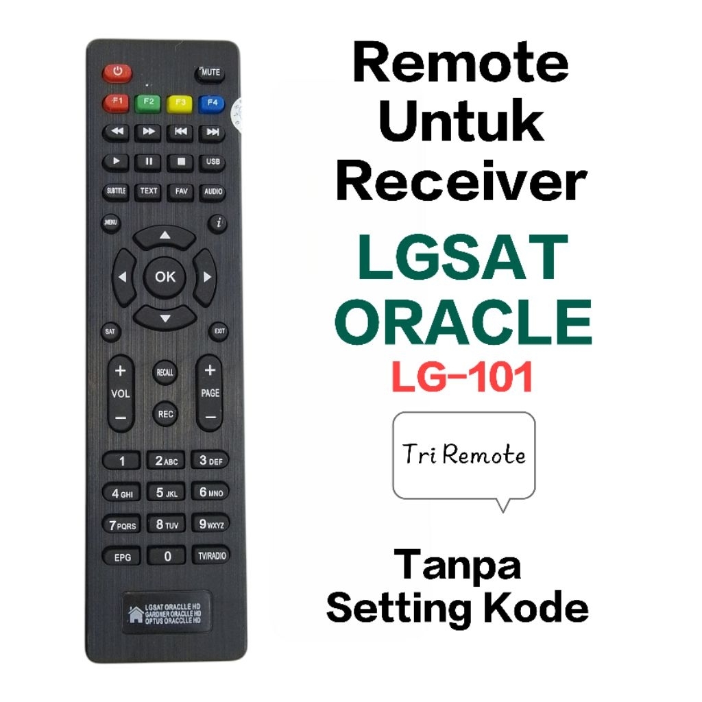 Remote Receiver LGSAT Oracle LG-101 Tanpa Setting