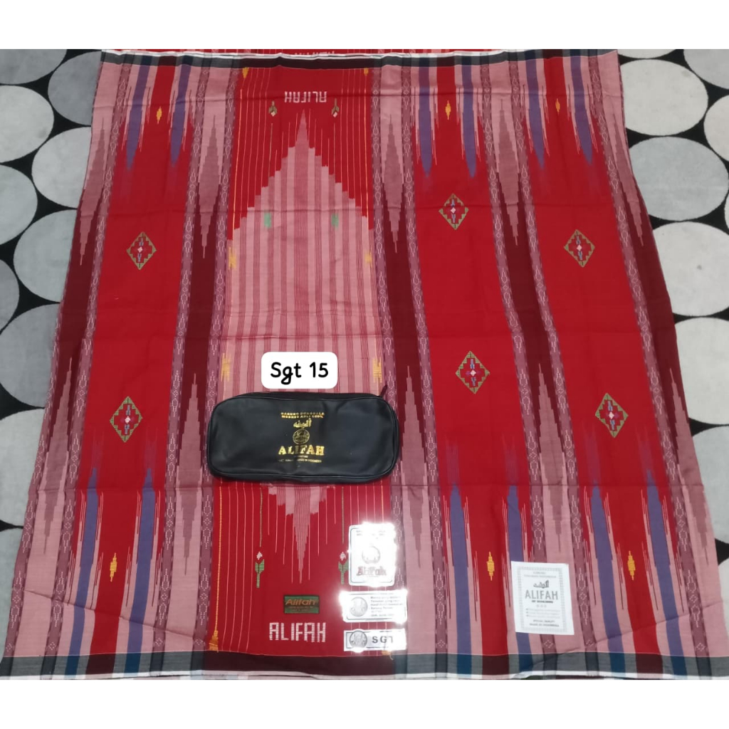 Sarung ALIFAH SGT9 Sarung Pria Dewasa Nyaman dan Adem Cocok untuk Ibadah dan Pemakaian Sehari-hari