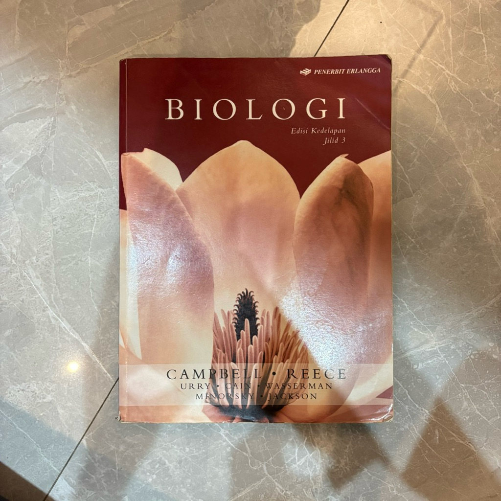 CAMPBELL - REECE BIOLOGI EDISI 8 XIII JILID 3 BEKAS PRELOVED ERLANGGA